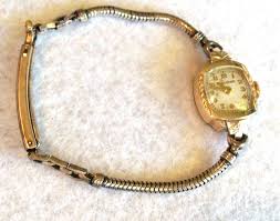 gold bulova watch