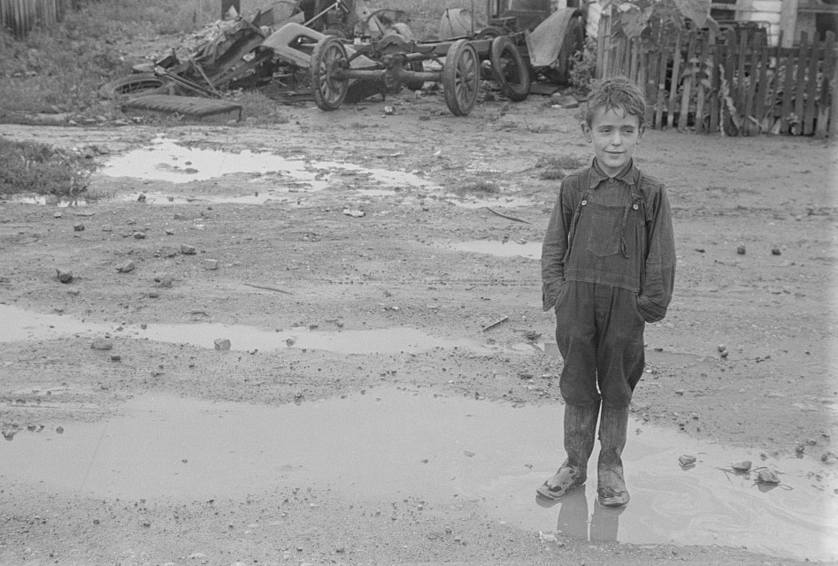 hooverville - one boy