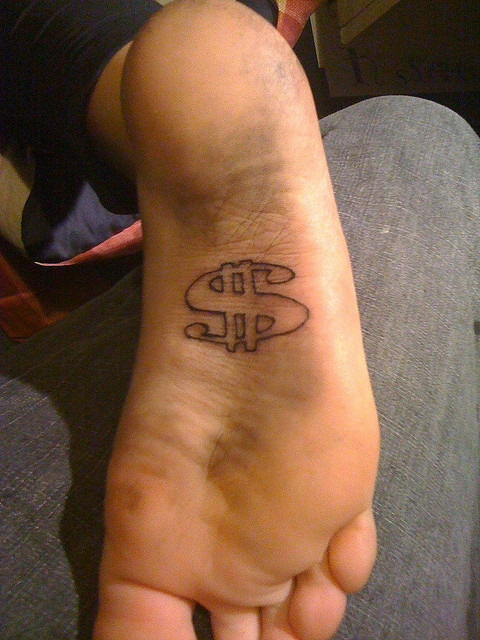 tattoo bottom of foot
