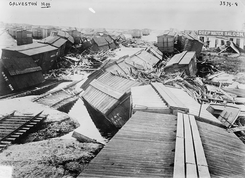 Galveston 1900 by Bain News Service