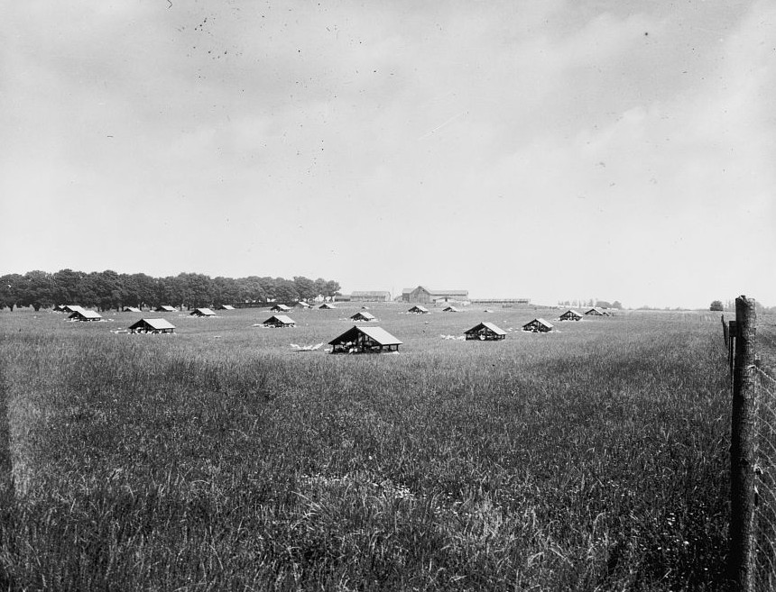 Poultry farm adjoining project. Hightstown, New Jersey 1935