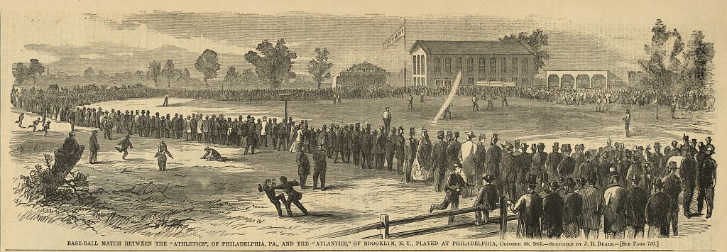 Baseball - Atlantic 1865 beale