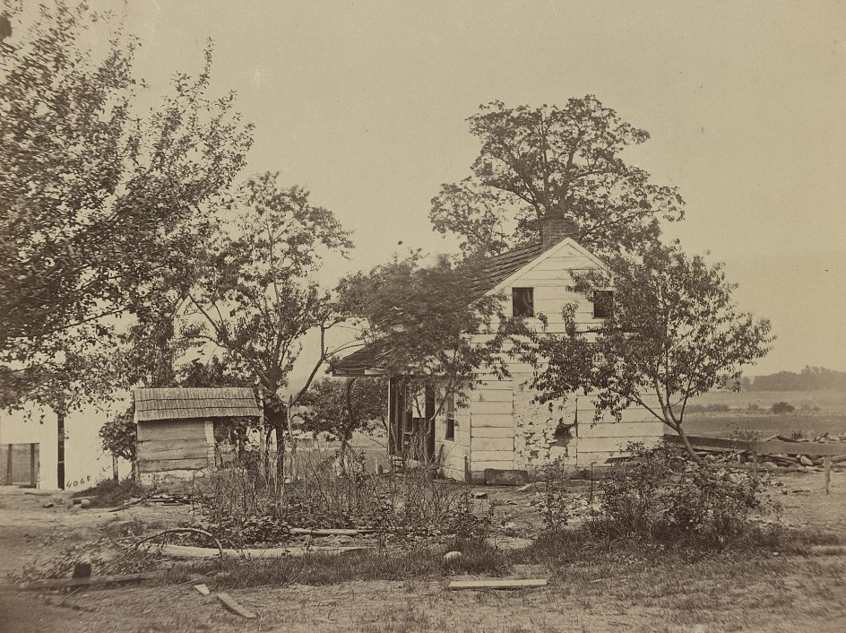 The battle-field of Gettysburg. Bryan's house