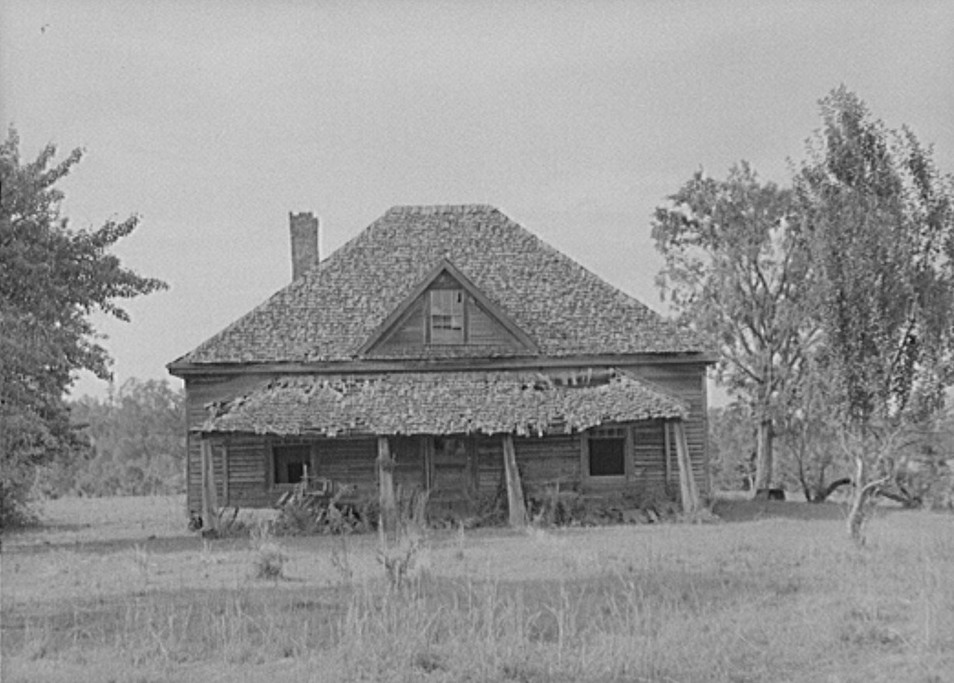 Abandoned home. Greene County, Georgia may 1939