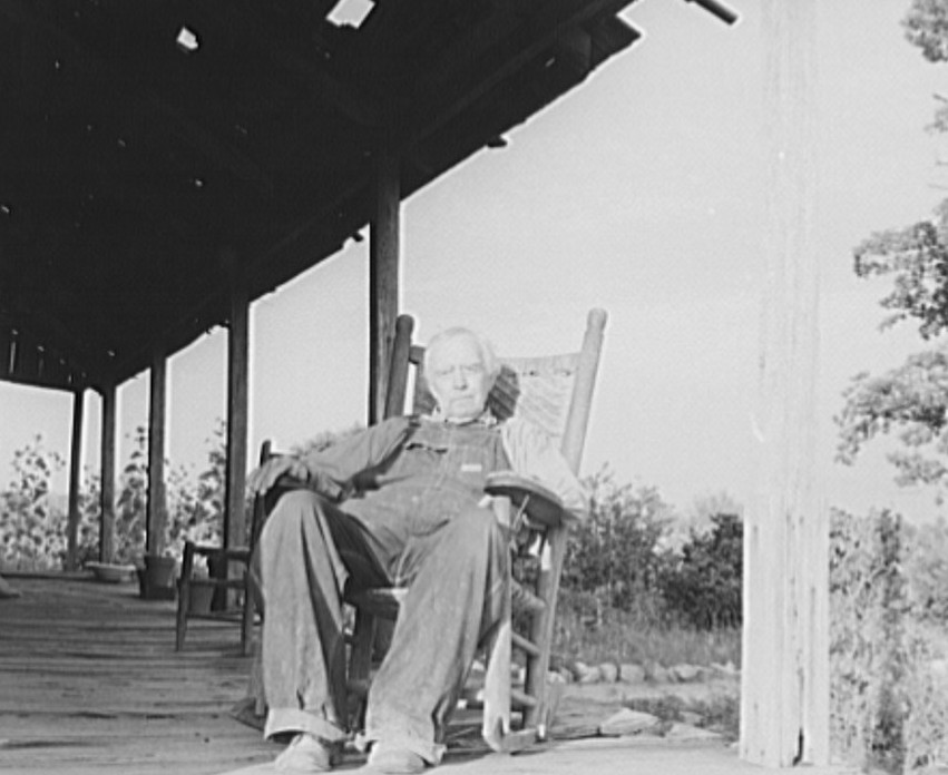 Aged cotton farmer, Greene County, Georgia. He inherited his lands which are now heavily mortgaged 1937 dorothea lange