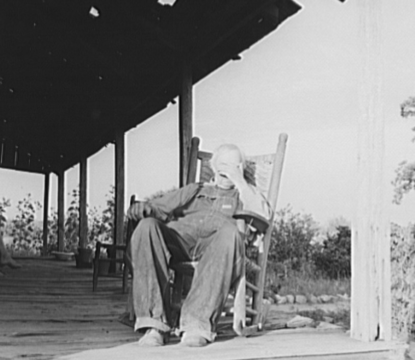 Aged cotton farmer, Greene County, Georgia. He inherited his lands which are now heavily mortgaged2 1937 dorothea lange