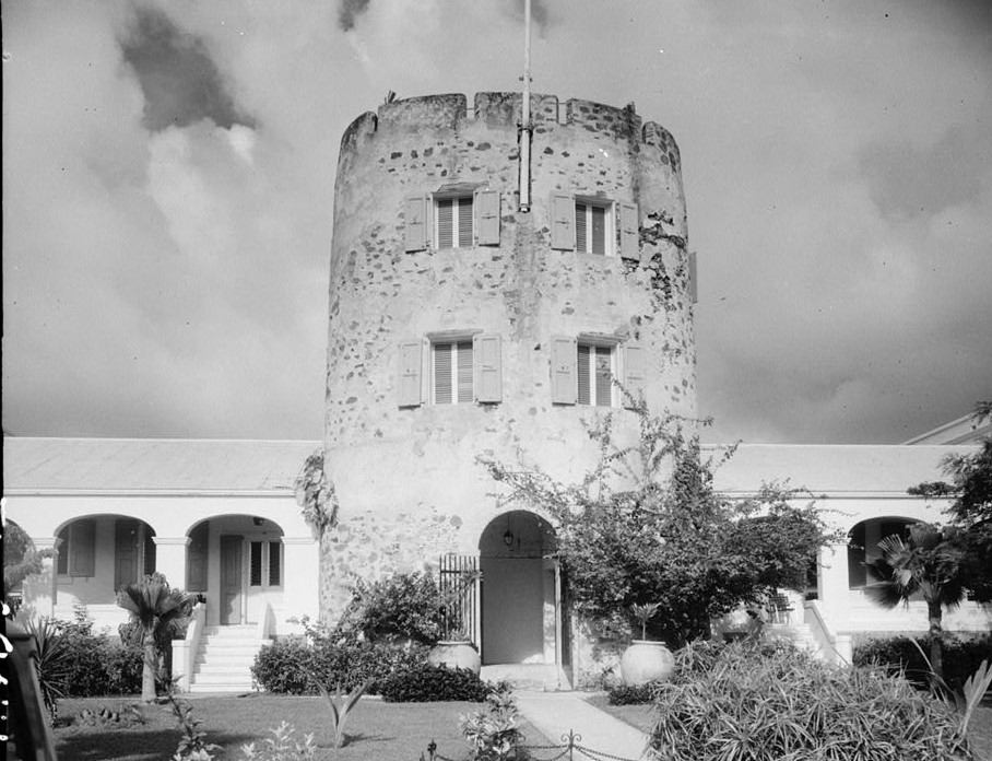 Bluebeard's Castle, Frederiksberg Estate, Charlotte Amalie, St. Thomas, VI ca. 1933 front