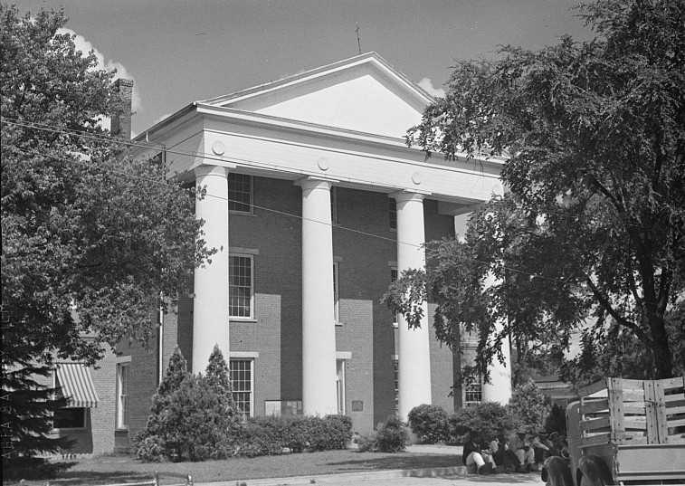 Old courthouse. Greensboro, Greene County, Georgia