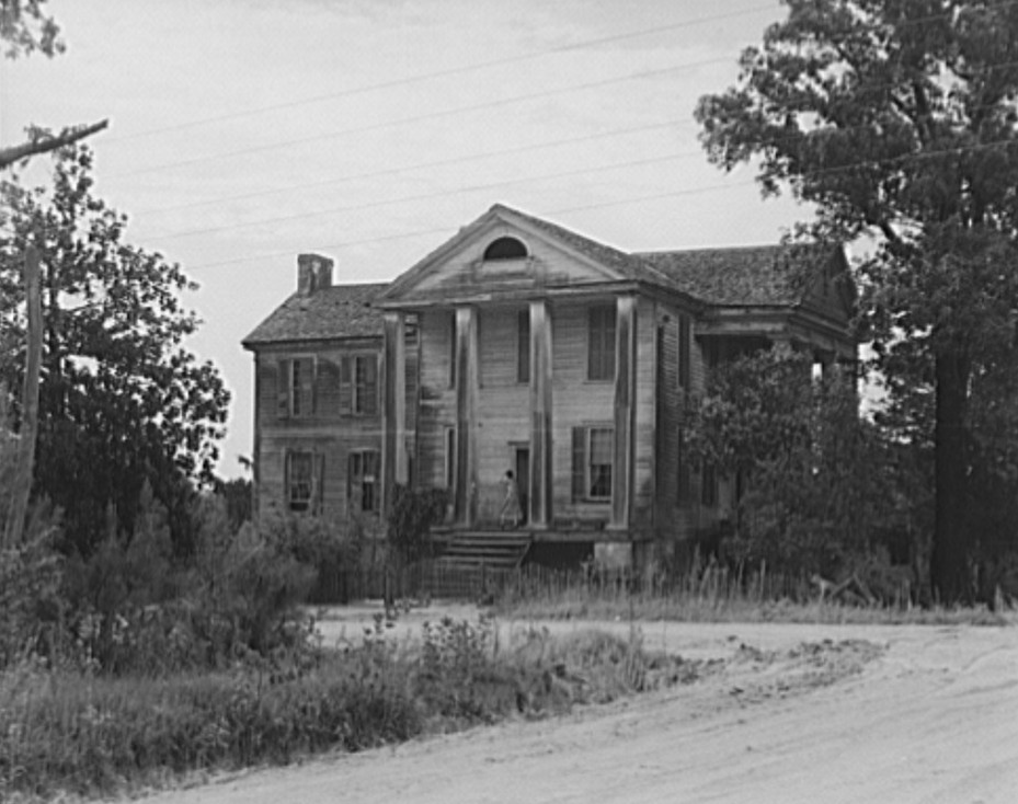 antebellum mansion Greene county dorothea lange