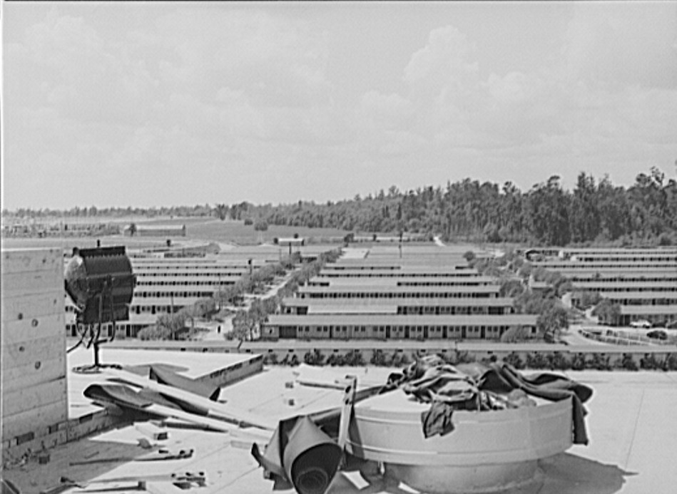 Construction work at Santa Anita reception center2