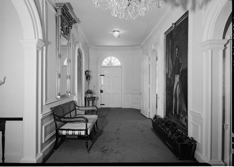 Morven view of main hall from the west 1964 by photographer Jack E. Boucher