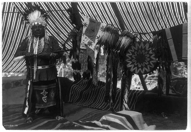Mnainak, a Yakima chief by Edward S. Curtis