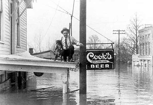 Image result for great ohio river flood of 1937