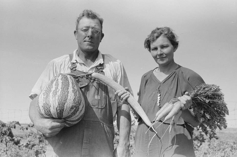 William Rall and his wife Sheridan Kansas