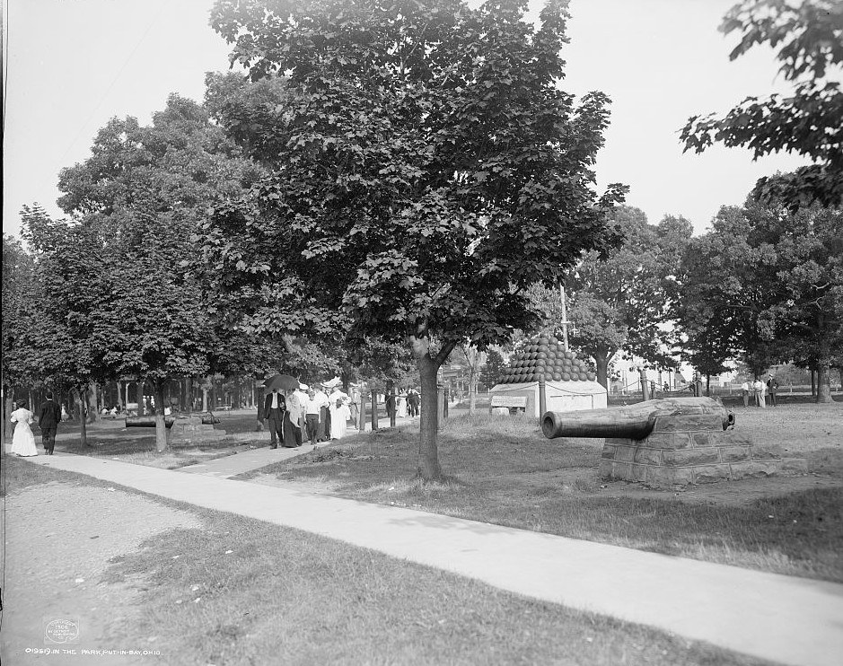 In the park, Put-in-Bay, Ohio ca. 1906 by Detroit Publishing Company