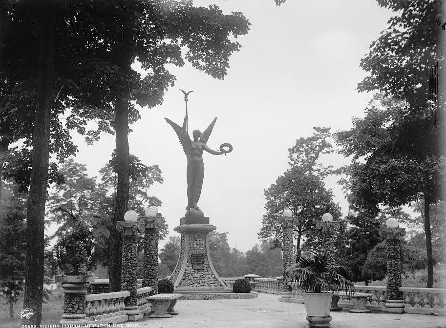 Victory Monument, Put-in-Bay, Ohio ca. between 1900-1910 by Detroit Publishing Company
