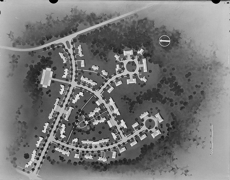 Block plan. Greenhills, Ohio 1936