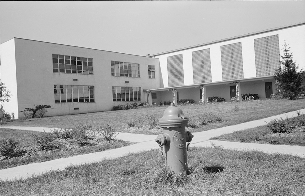 Community center at Greenhills, Ohio by John Vachon October 1939 3