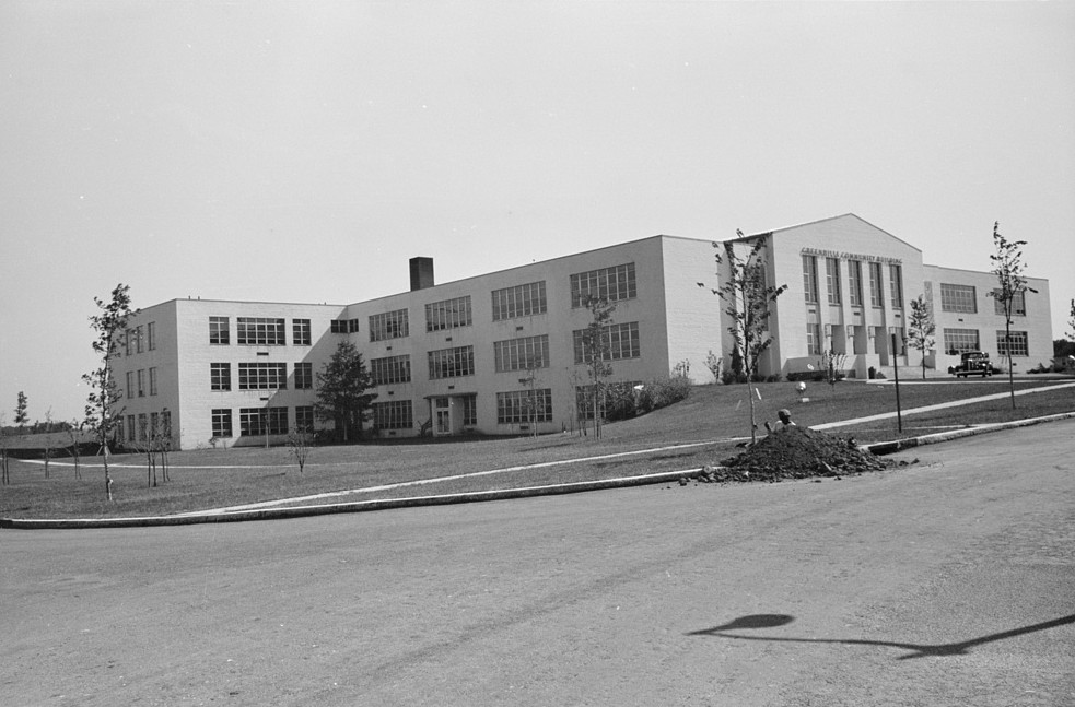 Community center at Greenhills, Ohio by John Vachon October 1939