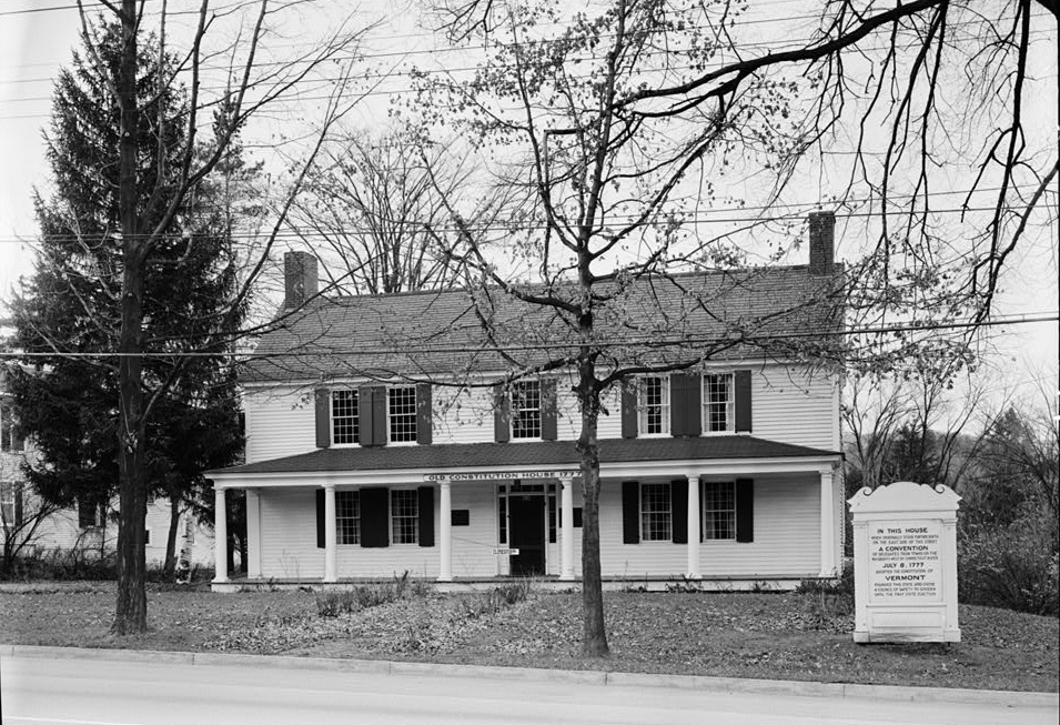 The Old Constitution House, 15 North Main Street, Windsor, Windsor County, VT ca. 1930 from Library of Congress