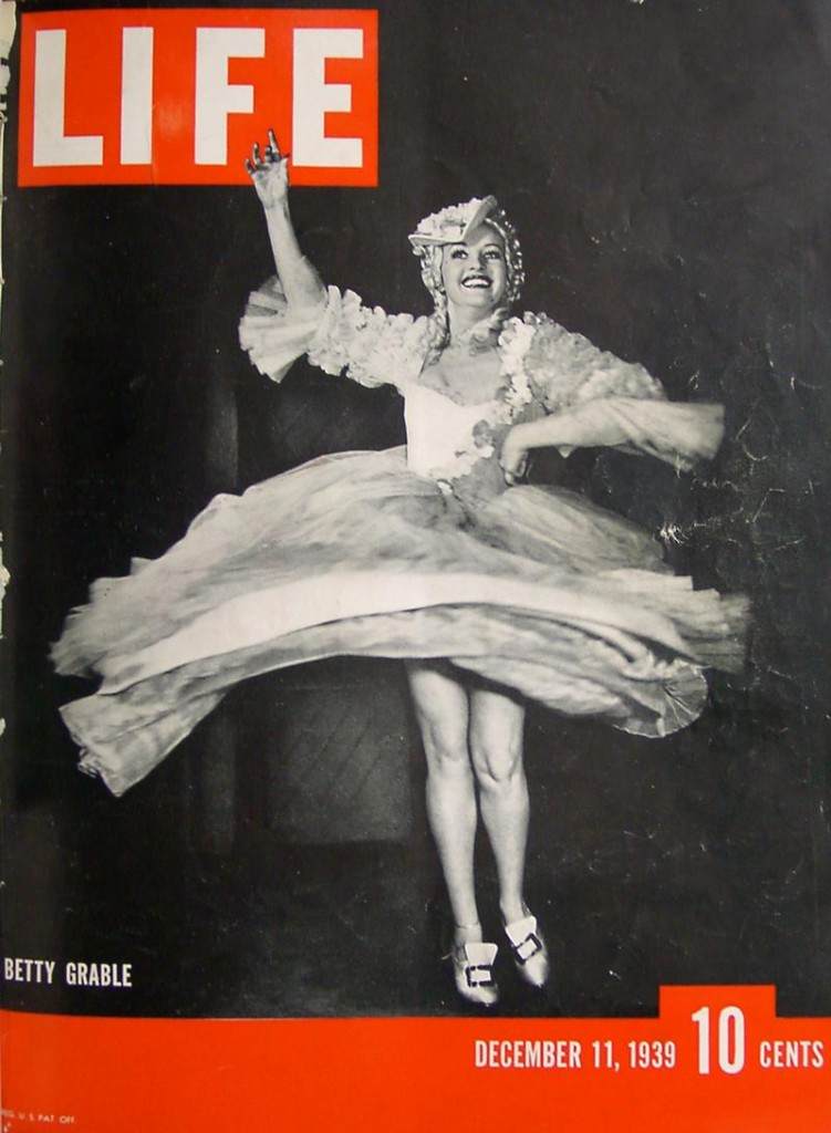 betty gable life magazine